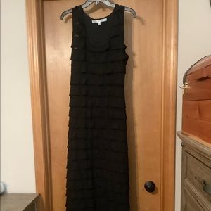 Beautiful black womens dress tier xl